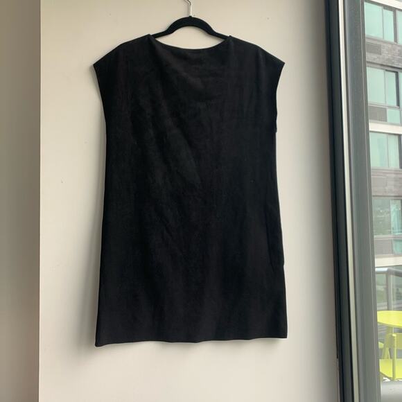 WILFRED FREE -  Black Suede Dress - Picture 2 of 7